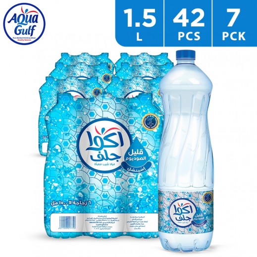 Aqua Gulf Essential Low Sodium Drinking Water 42 x 1.5 L (5 + 2 Free)