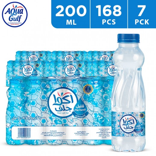 Aqua Gulf Essential Low Sodium Drinking Water 168 x 200 ml (5 + 2 Free)