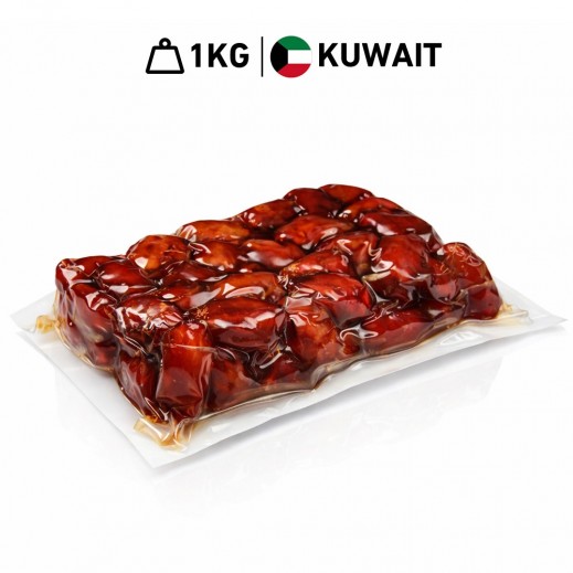 Kuwaiti Pressed Barhi Dates 1 kg Al Shamiah Farms - delivered by Taw9eel Fast