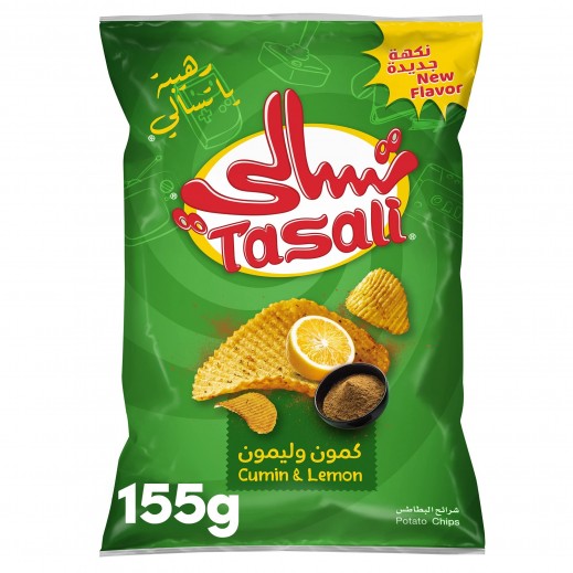 Tasali Cumin & Lemon Chips 155 g - delivered by Taw9eel Fast