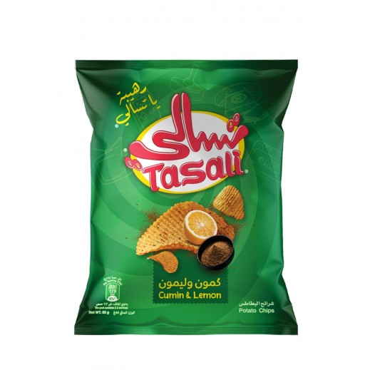 Tasali Cumin & Lemon Chips 55 g - delivered by Taw9eel Fast