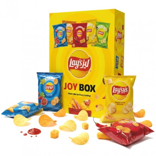 Lay's Assorted Joy Potato Chips Box 20 x 11 g - delivered by Taw9eel Fast