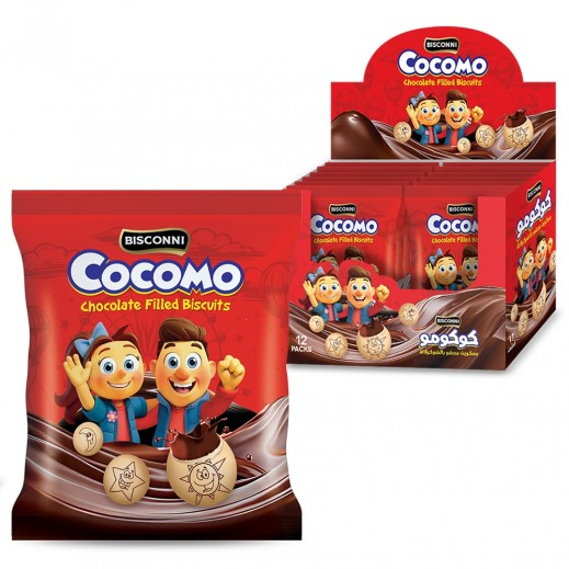 Bisconni Cocomo Chocolate Filled Biscuits 12 x 35g