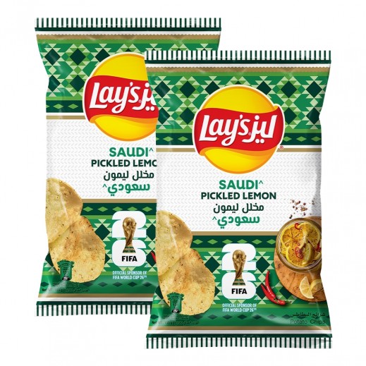 Lay's Saudi Pickled Lemon Chips 2 x 155g