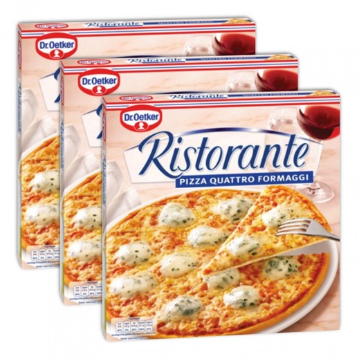 Dr. Oetker Ristorante Quattro Formaggi Pizza 3 x 340 g - delivered by Taw9eel Fast