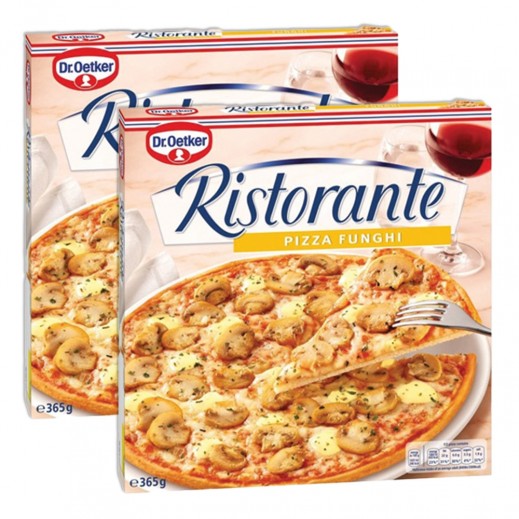 Dr. Oetker Ristorante Funghi Pizza 365 g 2 Packs