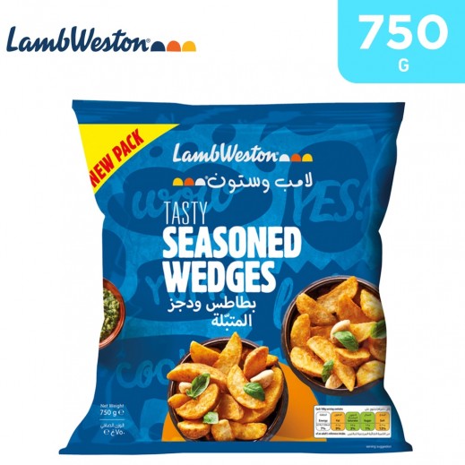Lamb Weston Seasoned Wedges (Skin-on) 750 g - delivered by Taw9eel Fast