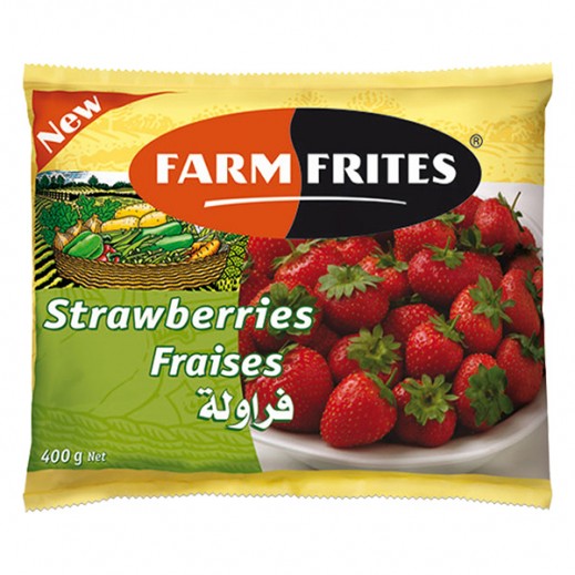 Farm Frites Frozen Strawberry 400 g - delivered by Taw9eel Fast