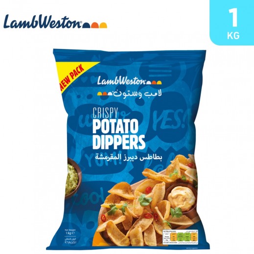 Lamb Weston Frozen Potato Dippers 1 kg - delivered by Taw9eel Fast