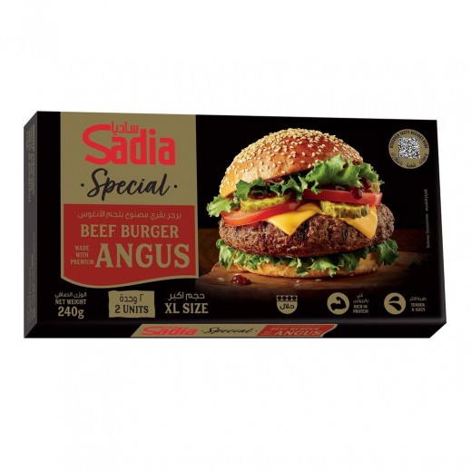 Sadia Frozen Premium Angus Beef Burger 240g