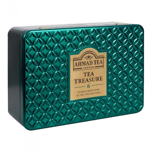 Ahmad Tea Treasure Selection of 6 English Teas (6 x 10 Tea Bags) - delivered by Taw9eel Fast