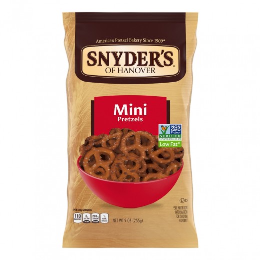Snyder's Mini Pretzels 255 g - delivered by Taw9eel Fast