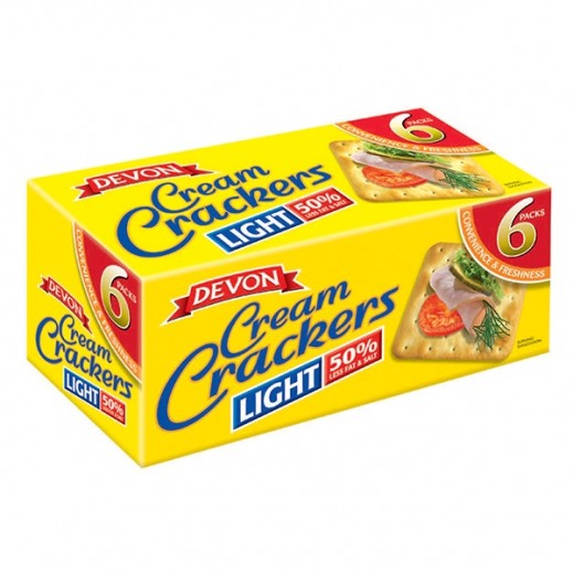 Buy Devon Light Cream Crackers 175 g توصيل