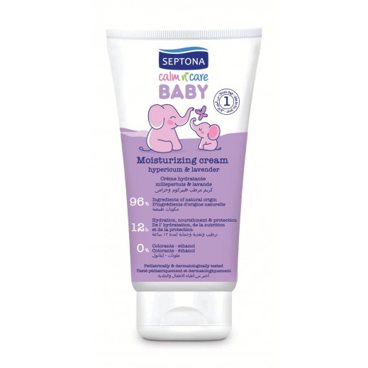 Septona Baby Calm & Care Lavender Moisturizing Cream 150 ml - delivered by Taw9eel Fast