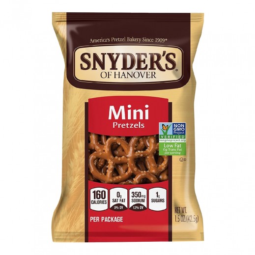Snyder's Mini Pretzels 42.5 g - delivered by Taw9eel Fast