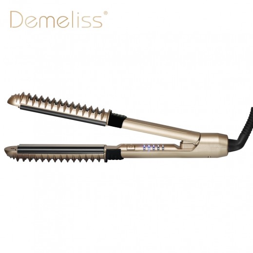 Demeliss Paris 2 In 1 Curler Straightener Liss & Curl