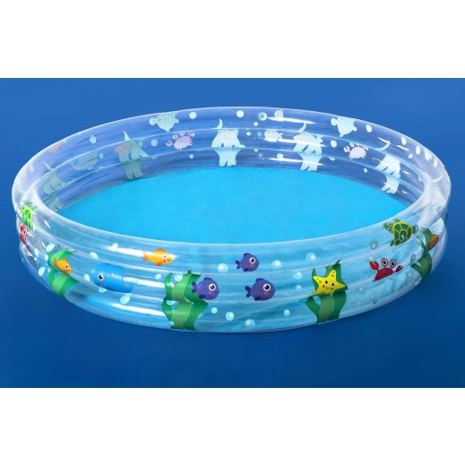 Bestway Deep Dive Paddling Pool 152 X 30cm - 2+ Years - delivered by Taw9eel Fast