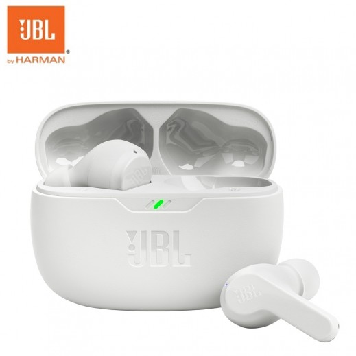 JBL Wave Beam True Wireless Earbuds - White