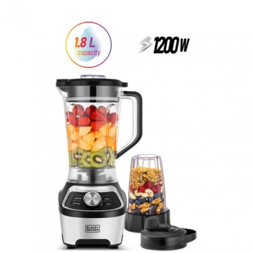 Black + Decker 1200W 1.85L Blender