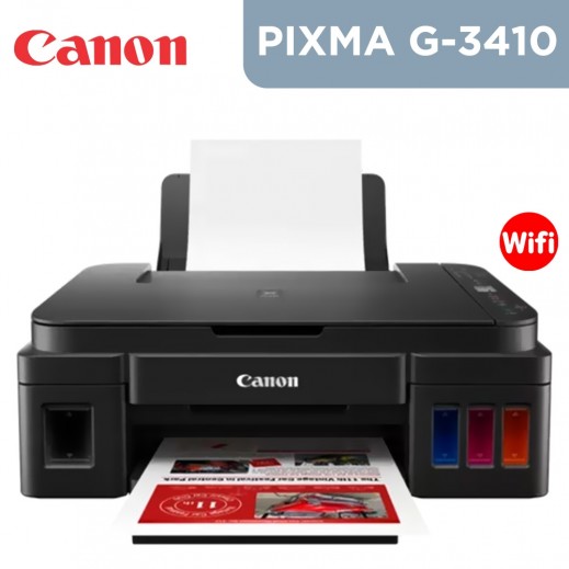Canon Pixma ink tank Wifi Printer - delivered by Taw9eel Fast