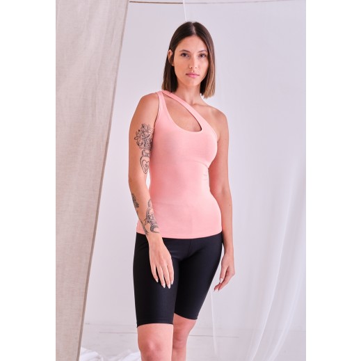 Pink Asymmetrical Top by The Loft - delivered by Thouqi within 2 working days