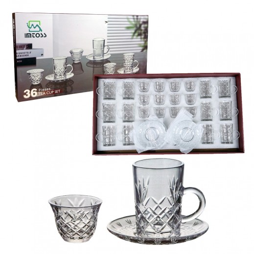 Set of 36 Pieces Imtoss Tea Cup