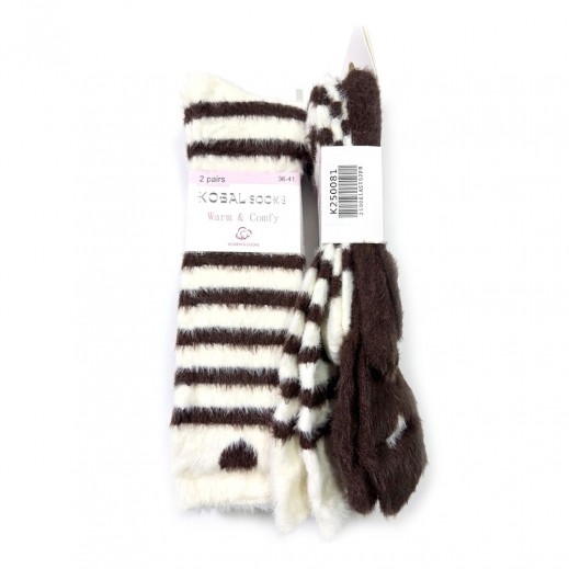 Kobal Socks Warm and Comfy Socks 36-41- 2 Pairs