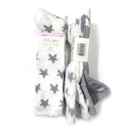 Kobal Socks Warm and Comfy Socks 36-41- 2 Pairs