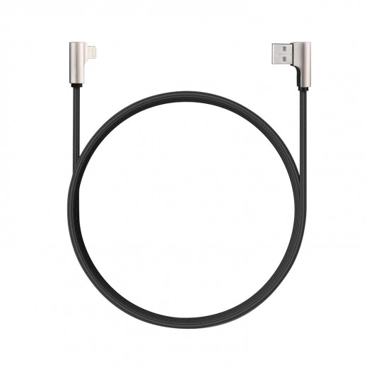 Aukey 90° MFi Lightning 8-Pin Sync and Charging Cable