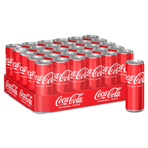 Coca Cola Can Carton 30 x 250 ml - delivered by Taw9eel Fast