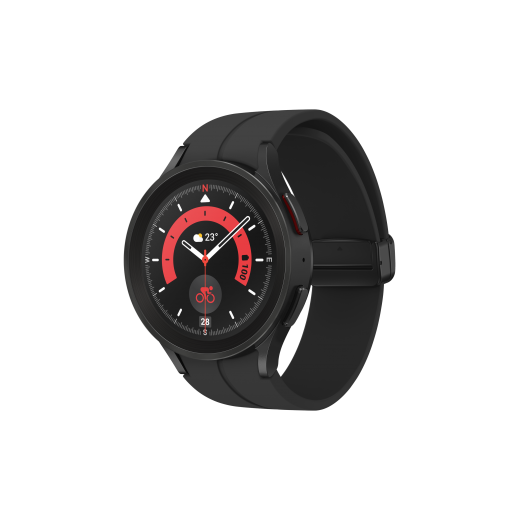 Samsung Galaxy Watch5 Pro 45mm - Black Titanium  - delivered by Taw9eel Fast