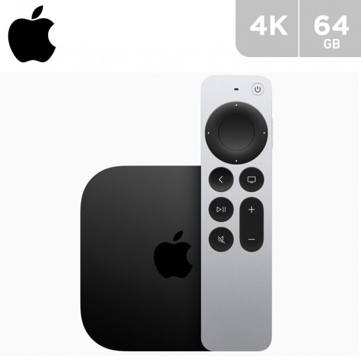 Apple TV 64GB 4K Wi-Fi 2022 - USA Version - delivered by Taw9eel Fast