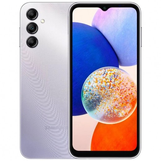 Samsung Galaxy A14 4G 64GB Smartphone - Silver - delivered by Taw9eel Fast