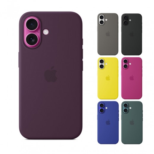 Apple iPhone 16 Silicone Case with MagSafe 