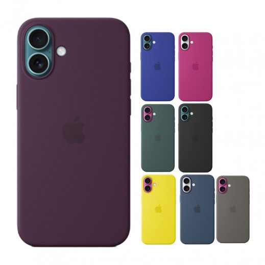 Apple iPhone 16 Plus Silicone Case with MagSafe