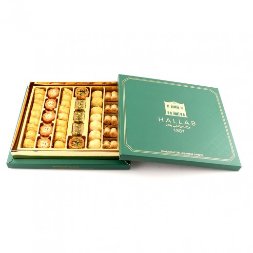 Buy Hallab Large Luxury Mchakal Sweet Box 600g | توصيل Taw9eel.com