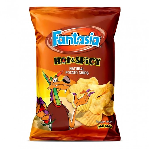 Fantasia Hot & Spicy Natural Potato Chips 65g
