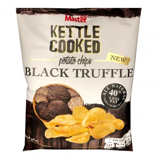 Master Chips Kettle Cooked Black Truffule Potato Chips 76g