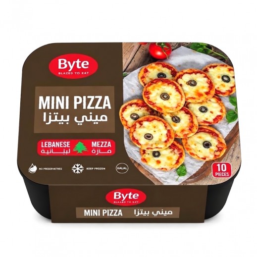 Byte Frozen Mini Pizza 10 Pcs