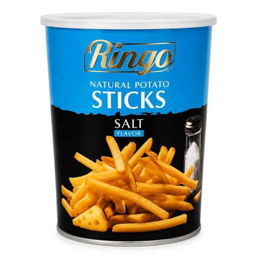 Ringo Salt Flavor Natural Potato Sticks 45g