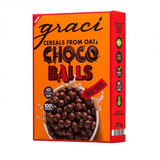 Graci Oats Choco Balls 375g