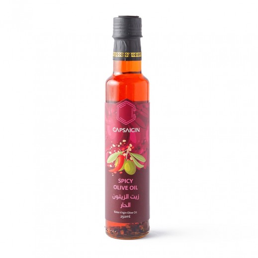 Capsaicin Kuwaiti Spicy Olive Oil 250 g - delivered by Taw9eel Fast