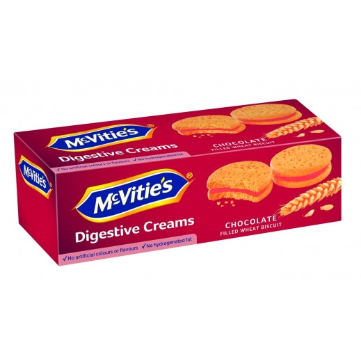 Mc Vities Digestive Chocolate Cream Biscuits 100 g - delivered by Taw9eel Fast