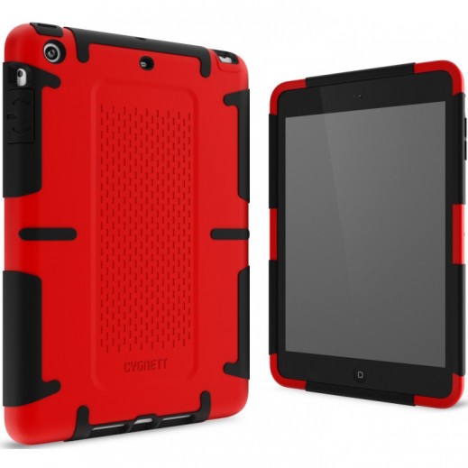 Cygnett WorkMate Shock-Absorbing Case For iPad Mini - Red