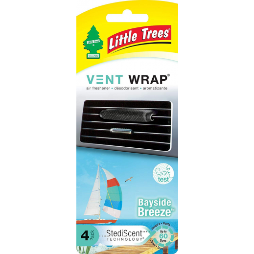 Little Trees Vent Wrap Car Freshner Bayside Breeze