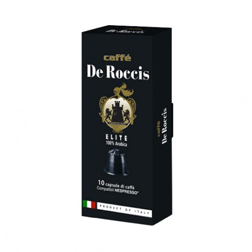 De Roccis Elite Coffee Capsules 10 Pcs