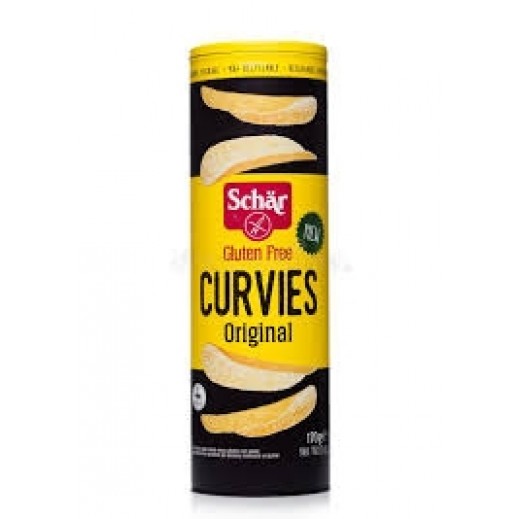 Schar Gluten Free Curvies Original Potato Chips 170 g - delivered by Taw9eel Fast