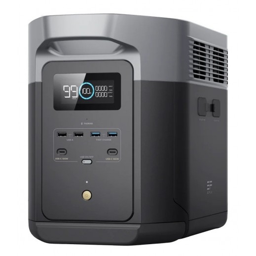 EcoFlow Delta 2 Max Portable Power Station 2084Wh Capacity 2400W - delivered by Taw9eel within 2 Business Days