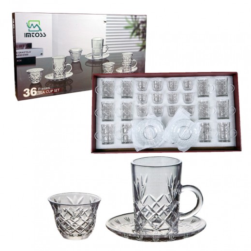 Set of 36 Pieces Imtoss Tea Cup