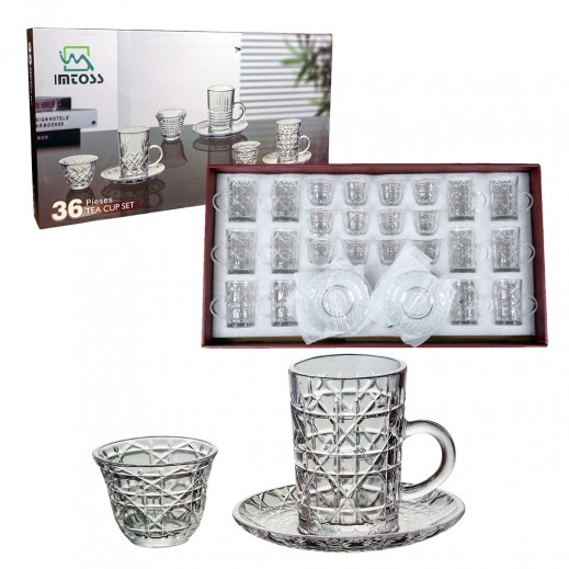 Set of 36 Pieces Imtoss Tea Cup